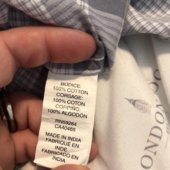 Children’s place button up collared shirt size 5/6 - Picture 6 of 6